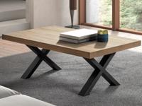Rechthoekige salontafel SYROCO canyon eik - thumbnail