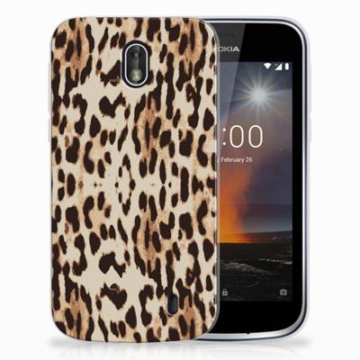 Nokia 1 | TPU Hoesje | Leopard