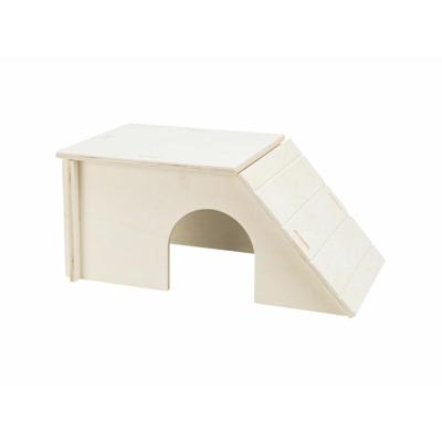 TRIXIE HUISBENT INSTEEKSYSTEEM KONIJNEN/CAVIA'S NATUREL 40X23X18 CM