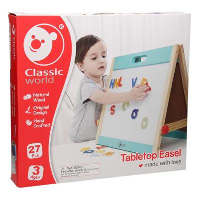 Classic World houten magneet- en krijtbord