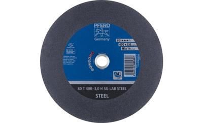 PFERD TOOLS 80 T 400-3,0 H SG LAB STEEL/32,0 66300150 Doorslijpschijf recht 400 mm 10 stuk(s) Getemperd staal, Gietijzer, Staal, Staal, Gegoten staal, Gegoten