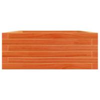 Plantenbak 90x60x23 cm massief grenenhout wasbruin - thumbnail