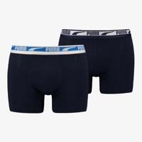 Puma Multi Logo Boxershort 6-Pack Heren Blauw - Maat L - Kleur: Blauw | Soccerfanshop - thumbnail