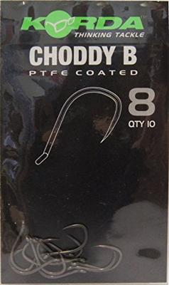 Korda Choddy hook Size 6, 10 st