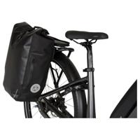 AGU Clean Enkele Fietstas/Rugzak Shelter Click&apos;nGo Large - Zwart - Waterdicht - thumbnail