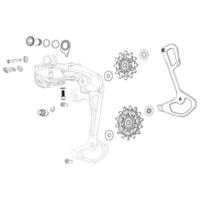 SRAM derailleurwielen set pulley set gx eagle axs - thumbnail