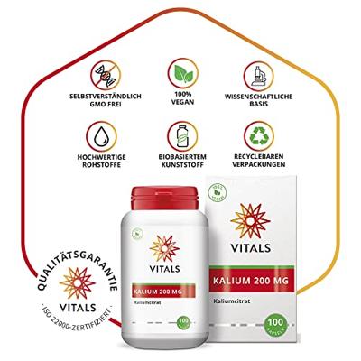 Kalium 200 mg - 100 capsules - thumbnail