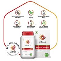 Vitals Kalium 200mg Capsules - thumbnail