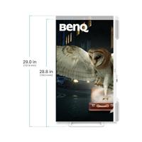 BenQ EW3290U 32” 4K 3840 x 2160 met 98% P3-kleurdekking, exclusief AI Contrast, ingebouwde 2.1-kanaals speakers met woofer, 1 USB type-C, 3 HDMI-poorten, ergonomisch design en Eye Care-technologie - thumbnail