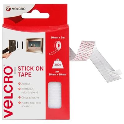 Magnetisch Band Velcro Wit - thumbnail