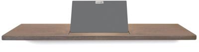 Looox Wooden Collection bath shelf met houder antraciet eiken/antraciet Looox Wooden Collection bath shelf met houder antraciet eiken/antraciet