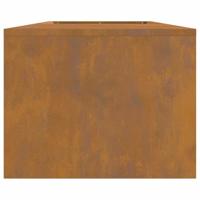 Vuurkorf Bruin 160 x 45 x 35 cm Cortenstaal - thumbnail