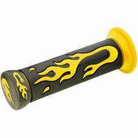VPARTS griffgummi "flamme" pr. retaining loops yello tnt flame decor, 623am - thumbnail