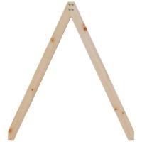 Kinderbedhuisje 199x95,5x88 cm massief grenenhout - thumbnail