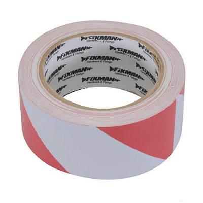 Markeertape rood/wit veiligheidsmarkerin