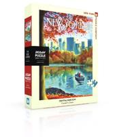 New York Puzzle Company Central Park Row - 500 stukjes - thumbnail