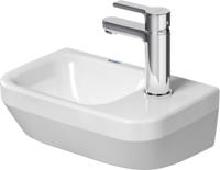 Duravit DuraStyle Fontein 1 KRG R 36x22x12 cm Hoogglans Wit - thumbnail