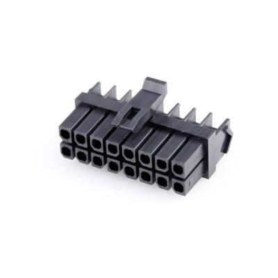 Molex 1729521601 Female behuizing (kabel) Totaal aantal polen: 16 Rastermaat: 3 mm Inhoud: 1 stuk(s) Bag Molex 1729521601 Female behuizing (kabel) Totaal aantal polen: 16 Rastermaat: 3 mm Inhoud: 1 stuk(s) Bag