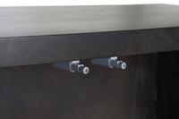 Dressoir DKD Home Decor Zwart Gouden Donkerbruin 160 x 40 x 90 cm - thumbnail