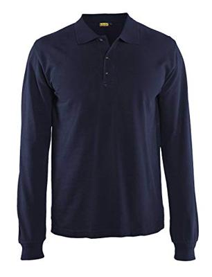 Blåkläder Poloshirt lange mouw 33881050 | Marineblauw | Maat XXL - 7330509482100 Blåkläder Poloshirt lange mouw 33881050 | Marineblauw | Maat XXL - 7330509482100