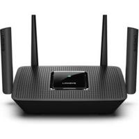 Linksys MR8300 wireless router Tri-band (2.4 GHz / 5 GHz / 5 GHz) Gigabit Ethernet Black - Linksys MR8300, Tri-band (2.4 GHz / 5 GHz / 5 GHz), Wi-Fi 5 (802.11ac), 802.11a,802.11b,802.11g,Wi-Fi 4 (802. - thumbnail