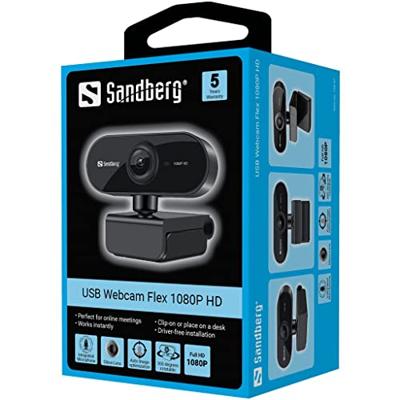 Sandberg USB Webcam Flex 1080P HD Sandberg USB Webcam Flex 1080P HD