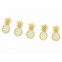 Ananas Slinger Aloha Metallic goud - thumbnail