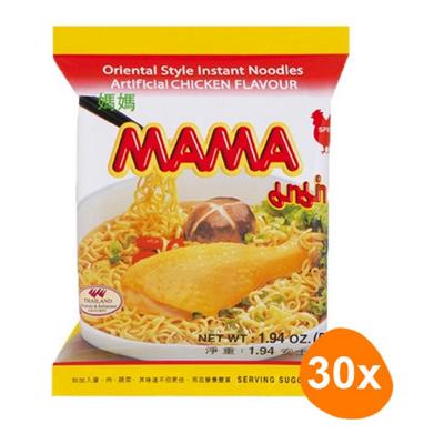 Mama - Instant Noedels Kip - 30 zakjes