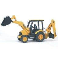 2427 Bruder JCB Midi CX Laadschop met Baggerkraan - thumbnail