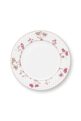 Pip Studio Dinerbord Jolie Stippen Goud Roze 26.5cm Pip Studio Dinerbord Jolie Stippen Goud Roze 26.5cm