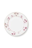 Pip Studio Dinerbord Jolie Stippen Goud Roze 26.5cm - thumbnail