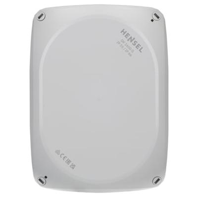 Hensel 62000012 Verdeeldoos Halogeenvrij, Verzegelbaar (l x b) 210 mm x 155 mm 1 stuk(s) Hensel 62000012 Verdeeldoos Halogeenvrij, Verzegelbaar (l x b) 210 mm x 155 mm 1 stuk(s)