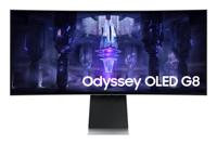 Samsung Odyssey OLED G8 Gaming Monitor S34BG850SU, 34 inch, OLED-paneel, UWQHD-resolutie, FreeSync Premium, 0,03 ms responstijd, vernieuwingssnelheid 175 Hz - thumbnail