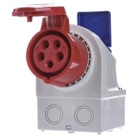 Walther Werke 114 114 CEE-wandcontactdoos 16 A 5-polig 400 V 1 stuk(s) - thumbnail