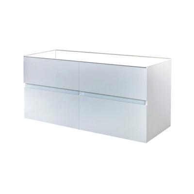 Best Design Onderkast Bora Greeploos 120 cm 4 Laden Glans Wit