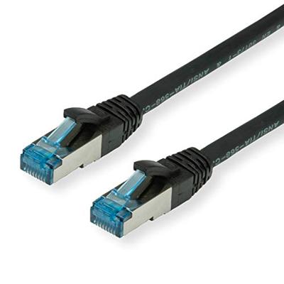 VALUE Patchkabel Kat.6A (Class EA) S/FTP (PiMF), LSOH, zwart, 0,3 m VALUE Patchkabel Kat.6A (Class EA) S/FTP (PiMF), LSOH, zwart, 0,3 m