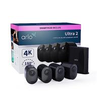 ARLO Ultra 2 Spotlight 4cam Kit black VMS5440B-200EUS IP-Bewakingsset WiFi Met 4 cameras 3840 x 2160 Pixel - thumbnail