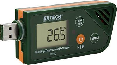 Extech RHT30 RHT30 Multidatalogger Te meten grootheid Luchtvochtigheid, Temperatuur -30 tot +70 °C 0.1 tot 99.9 % Hrel PDF-functie - thumbnail