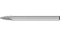 PFERD TOOLS 21222583 Freesstift Spitsboog Lengte 37 mm Afmeting, Ø 3 mm Werklengte 7 mm Schachtdiameter 3 mm - thumbnail