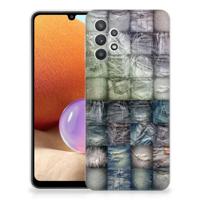 Silicone Back Cover Samsung Galaxy A32 4G | A32 5G Enterprise Editie Spijkerbroeken - thumbnail