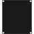 Caymon CASY201/B blindplaatje staal, 2 modules breed voor CASY-chassis - thumbnail