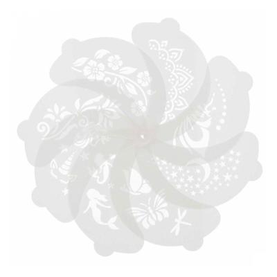 Schmink Sjablonen, 10st.