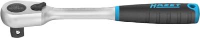 HAZET HiPer fijnvertande omschakelratel · kort 916HPK · 1/2 inch (12,5 mm) vierkant massief · Lengte: 200 mm HAZET HiPer fijnvertande omschakelratel · kort 916HPK · 1/2 inch (12,5 mm) vierkant massief · Lengte: 200 mm