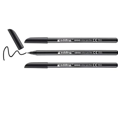Fineliner edding 1200 f zwart