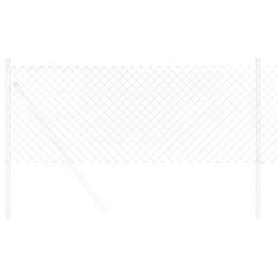 VidaXL Kettenschakelhek zilver 10 x 0,8 m gegalvaniseerd staal