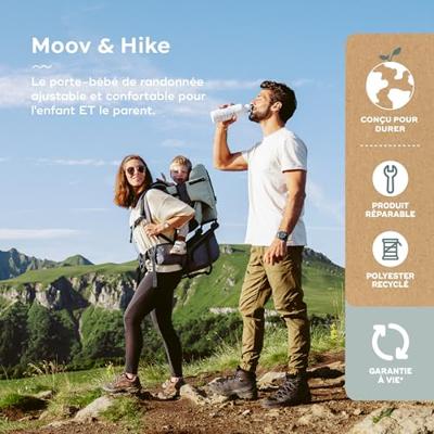 Babydraagzak voor het wandelen MOOV & HIKE BABYMOOV groen - thumbnail