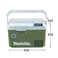 Makita CW003GZ Vries-/koelbox met verwarmfunctie 7L 12V - 230V Basic Body - thumbnail