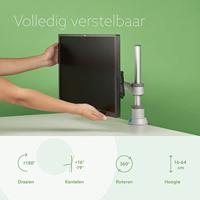 R-Go Tools Zepher 4 C2 Circulaire Monitorarm - thumbnail