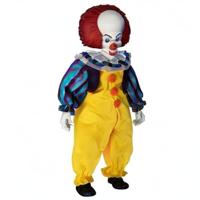 Mezco Toys IT 1990: Pennywise 18 inch Roto Plush pluchenspeelgoed - thumbnail