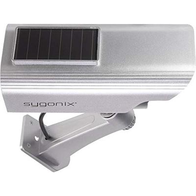 Sygonix SY-3420674 Dummy-camera Met zonnepaneel, Met knipperende LED